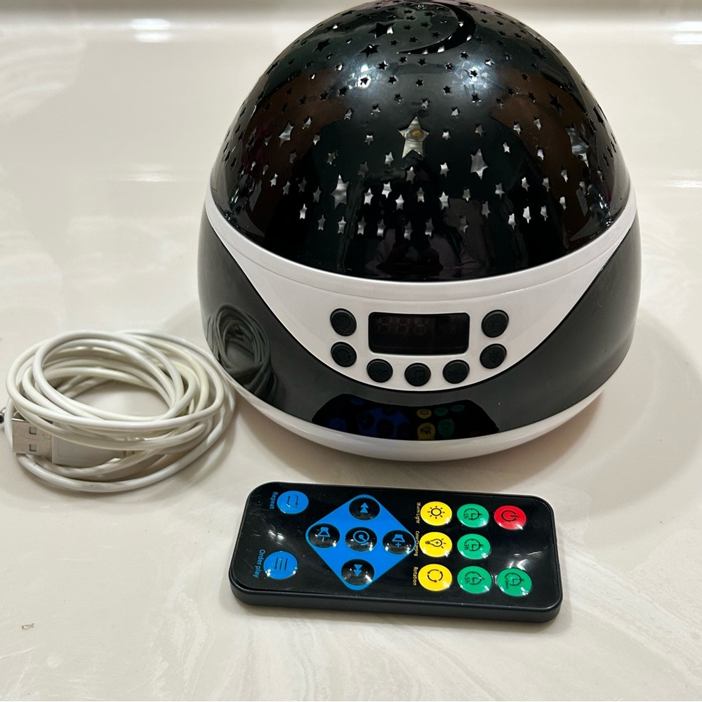 Kids night light projector.